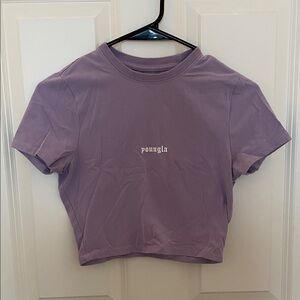 YoungLA Women’s Lavender Crop Top